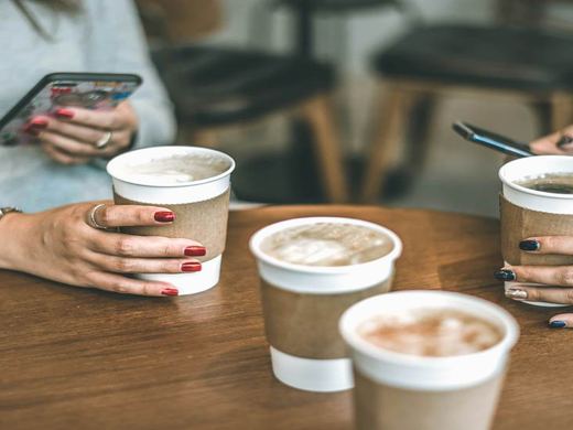 Restaurants and coffee website example